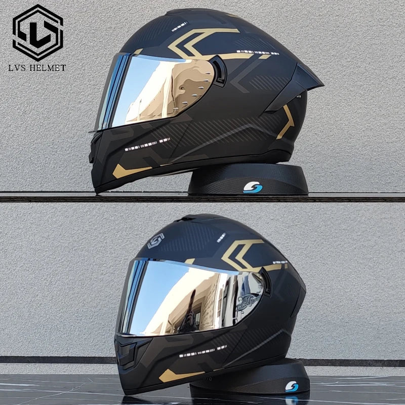 Motorcycle Helmets for Men and Women Wear Double Lens Locomotive Helmets Cascos Para Capacete Da Motocicleta
