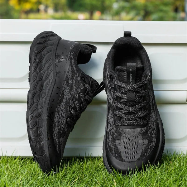 Men Women Wide Toe Box Casual Sneakers Breathable Mesh Cushion Platform Shoes Lightweight Wide Fit Athletic Walking Sport Shoes