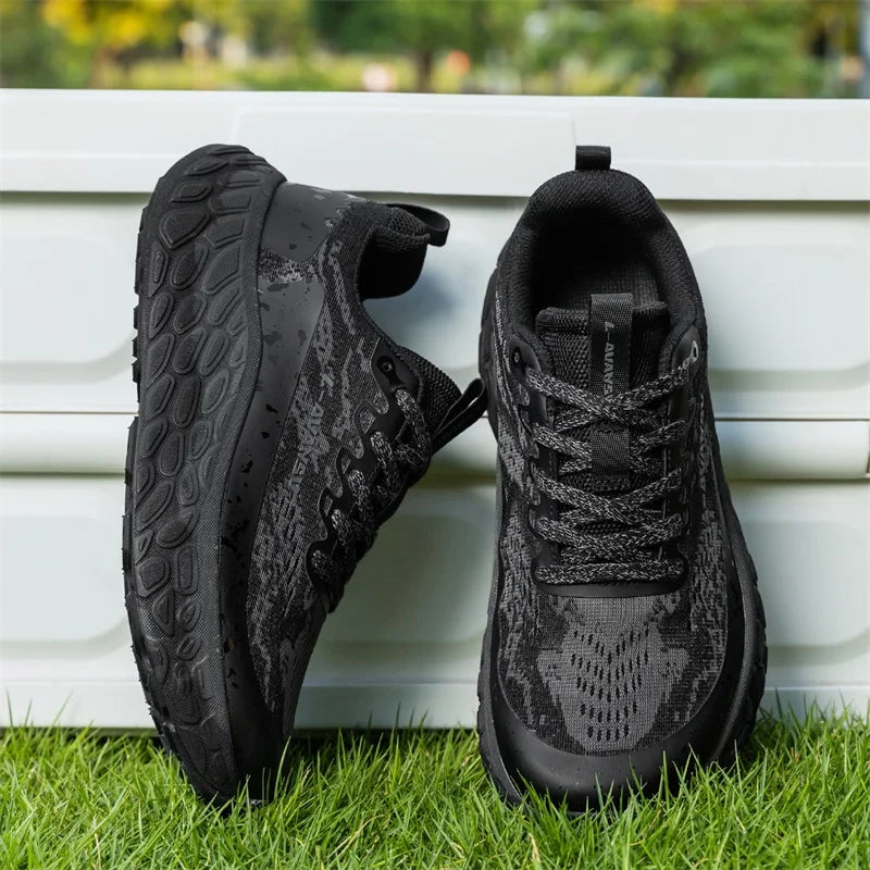 Men Women Wide Toe Box Casual Sneakers Breathable Mesh Cushion Platform Shoes Lightweight Wide Fit Athletic Walking Sport Shoes