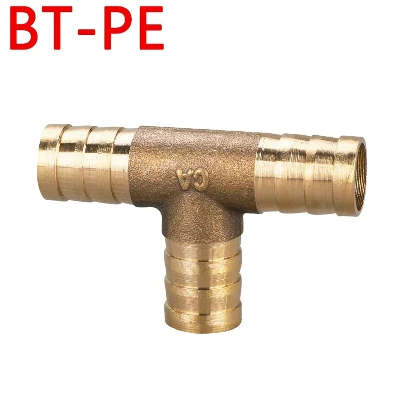 Fittings Connector Copper Pagoda Air Fuel Water Tube Brass Barb Pipe Fitting Barbed Joint Coupler Adapter For 4mm 5 6 8 10 12