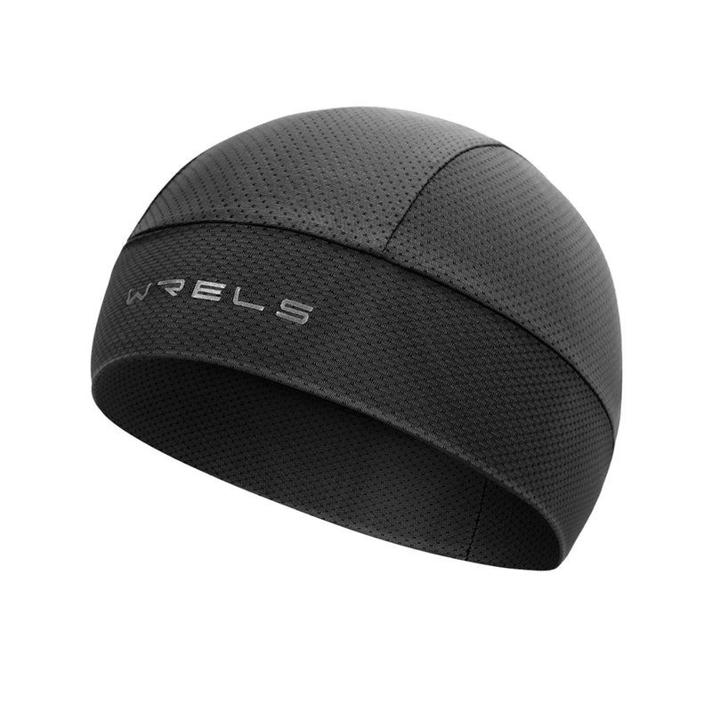 WRELS Motorcycle Cycling Cap Quick Dry Breathable Moisture Wicking Sports Cold Cap Absorbent Breathable Hat Under Helmets Thin