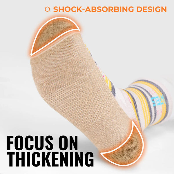 WRELS 1/2/3pairs Merino Wool Socks Compression Thick Cushion Warm Walking Moisture Wicking Non-Slip Hiking Wool Socks