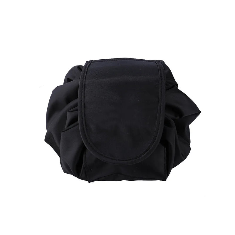 1pc Women Drawstring Cosmetic Bag Travel Storage Makeup Bag Portable Waterproof Toiletry Case,Washing Bag Makeup Pouch Bags