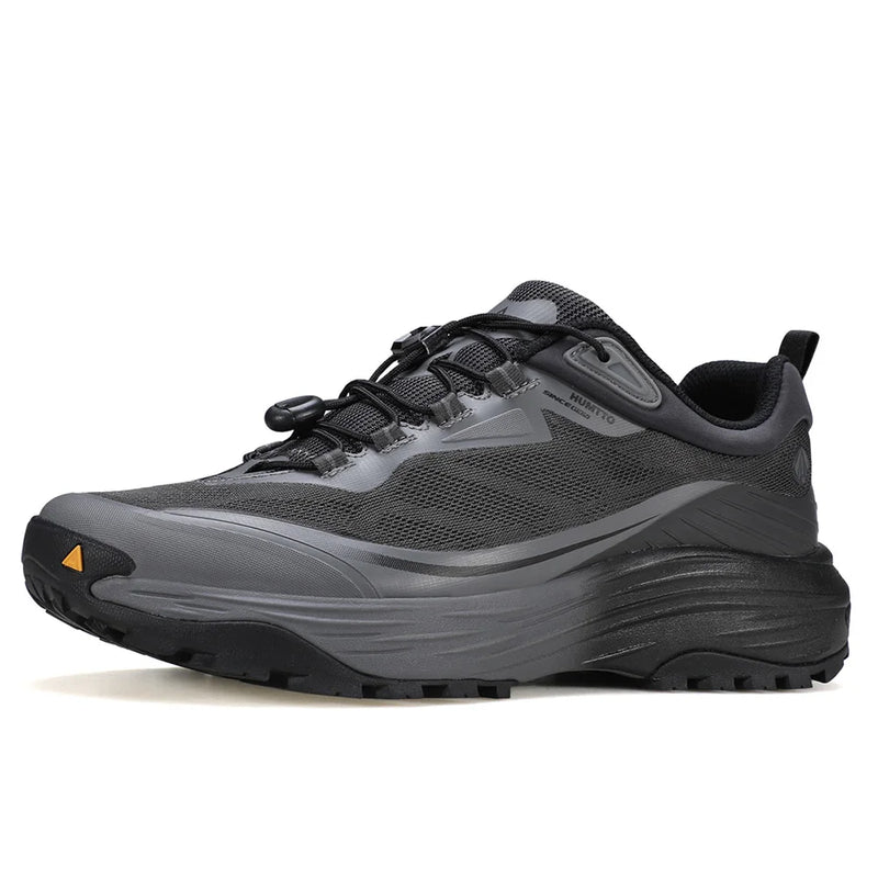 HUMTTO Luxury Designer Men's Sports Shoes Cushioning Running Shoes for Men Black Sneaker Trainers Man Breathable Gym Sneakers