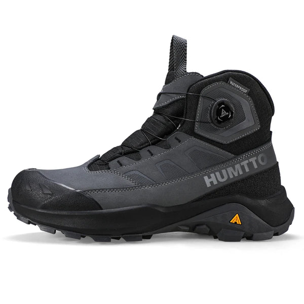 HUMTTO Outdoor Mountain Climbing Hiking Shoes for Men 2025 Winter High Top Anti Slip Sneakers Professional Trekking Boots Man
