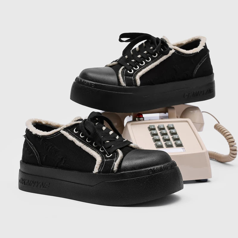 Men's thick-sole casual canvas shoes four seasons breathable light soft-sole comfort walking fashion outdoor sports board shoes