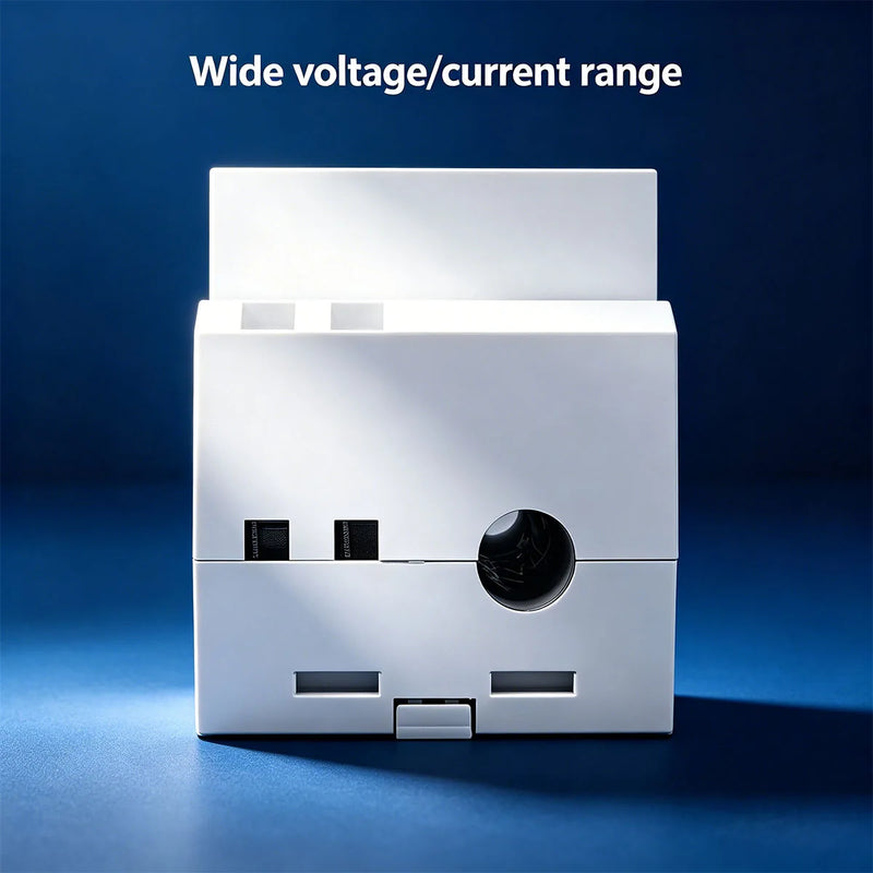 TOMZN WiFi Smart 6-in-1 AC Monitor 110/220V 100A Factor Active Energy Frequency Tuya kWh DIN Rail Measures Voltage Current Power