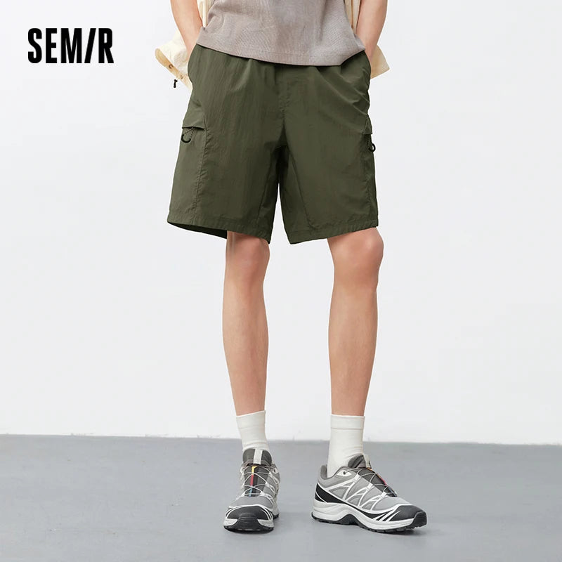 Semir Mens Shorts 2026 Functional Workwear Style Cool Feeling Loose Fit Casual Outdoor Soft