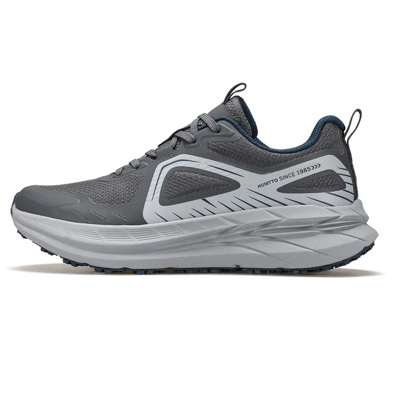 HUMTTO Running Shoes Cushioning Trainers Man Breathable Gym Sneakers for Men Black Luxury Designer Marathon Men's Sports Shoes