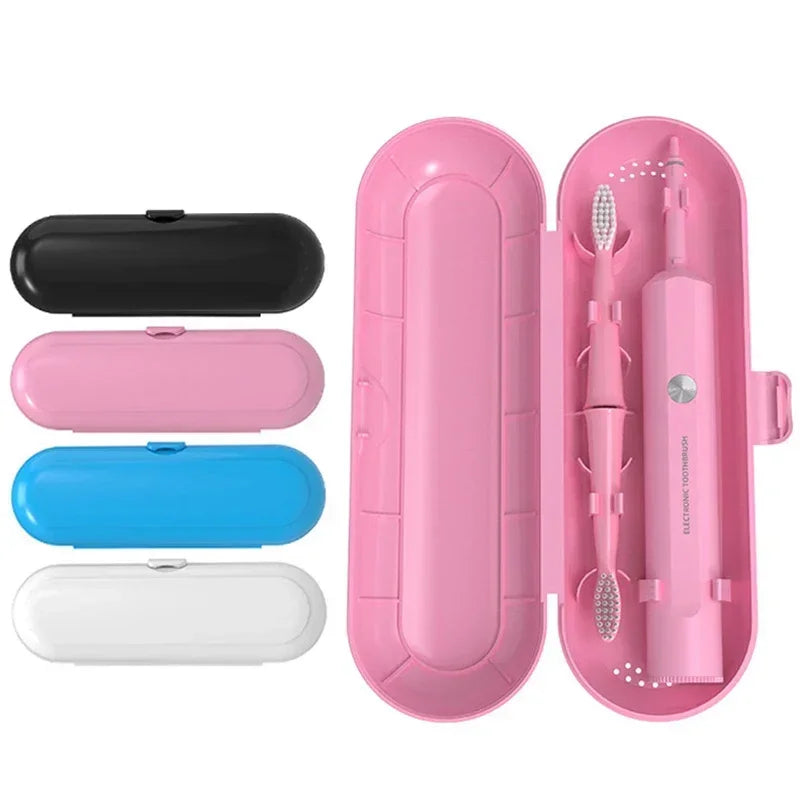 1pc Electric Toothbrush Storage Box Protective Cover, Portable Travel Case for Oral Electric Toothbrush Handle Storage Box.