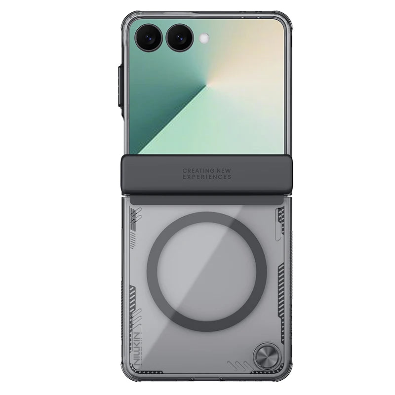NILLKIN For Samsung Galaxy Z Flip 7 5G Folding Magsafe Case Anti Drop Shockproof Iceblade Back Cover For Samsung Z Flip 7 Cases