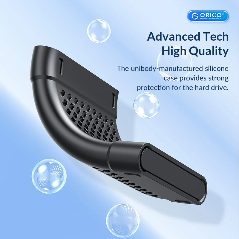 ORICO 2.5" Shockproof HDD Silicone Case Protector Cover for 2.5/3.5 Inch Hard Drive SATA Adapter Set DIY Hard Drive Case 5PCS