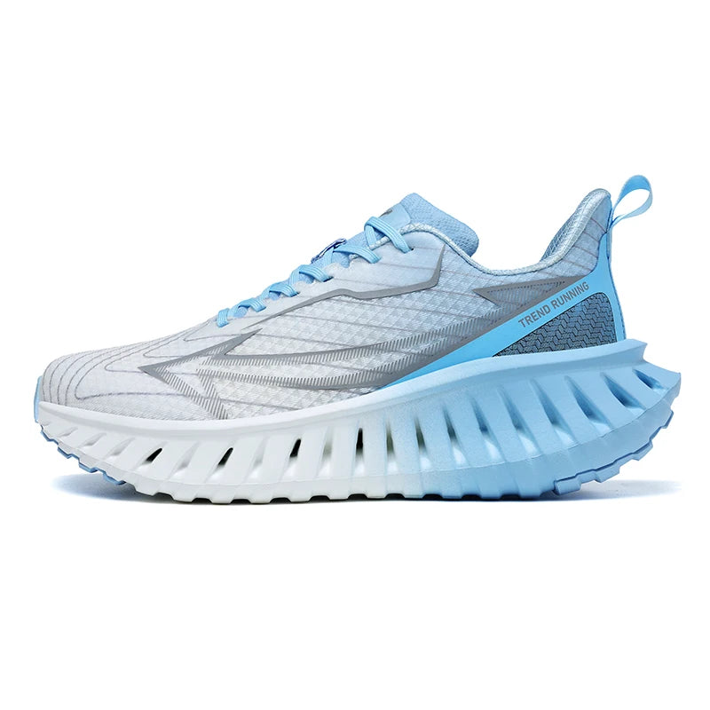 Mens Running Shoes Summer New Breathable Professional Marathon Training Sneakers Cushioning Flat Tennis Shoes for Man