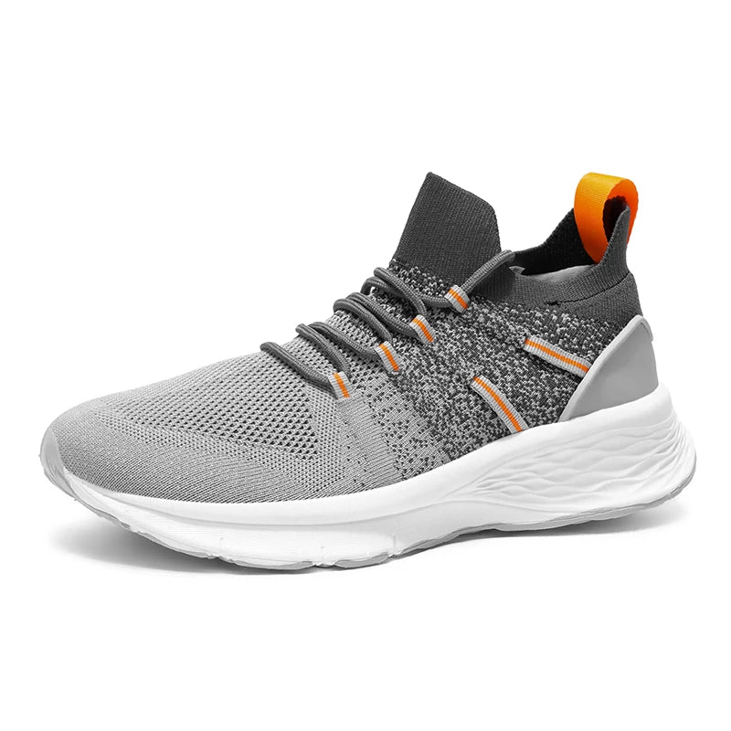 Mens Running Shoes 2025 New Lightweight Breathable Sports Shoes Shock-absorbing Casual Jogging Fitness Training Tennis Shoes