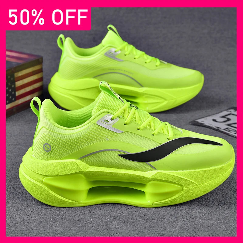 Unisex Sports Shoes Lightweight Rebound Comfortable Outdoor Running Training Shoes New Daily Fitness Running Shoes for Men