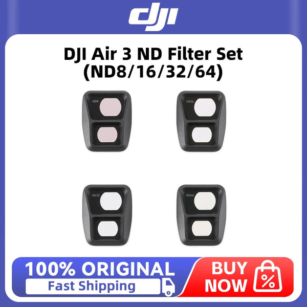 DJI Air 3 ND Filter Set (ND8/16/32/64) for DJI Air 3 New Original Accessories in Stock