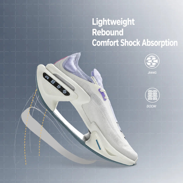 ស្បែកជើងរត់ Li-Ning Unisex SHADOW 3 BOOM JIANG ស្បែកជើងកីឡាទន់ស្រួលពាក់ ធន់នឹងការរអិល ARRV001