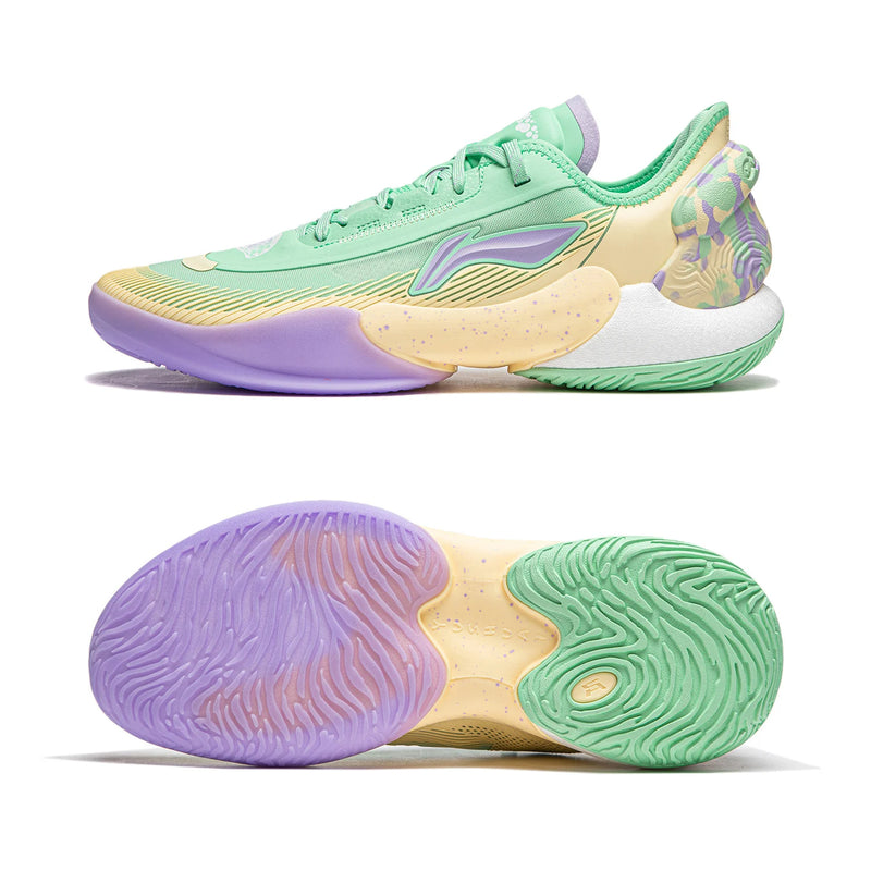 ស្បែកជើងបាល់បោះបុរស Li-Ning YUSHUAI 18 V2 អាជីព BOOM ទន់ ទ្រទ្រង់បានយ៉ាងរឹងមាំ ស្បែកជើងប៉ាតា LiNing ដែលអាចពាក់បាន ABAU025