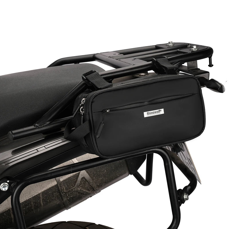 Rhinowalk Motorcycle Bag 3L Moto Tail Bag Bumper Multifunctional Waist Bag Outdoor Motorbike  Side Bag Tool Bag Accessories