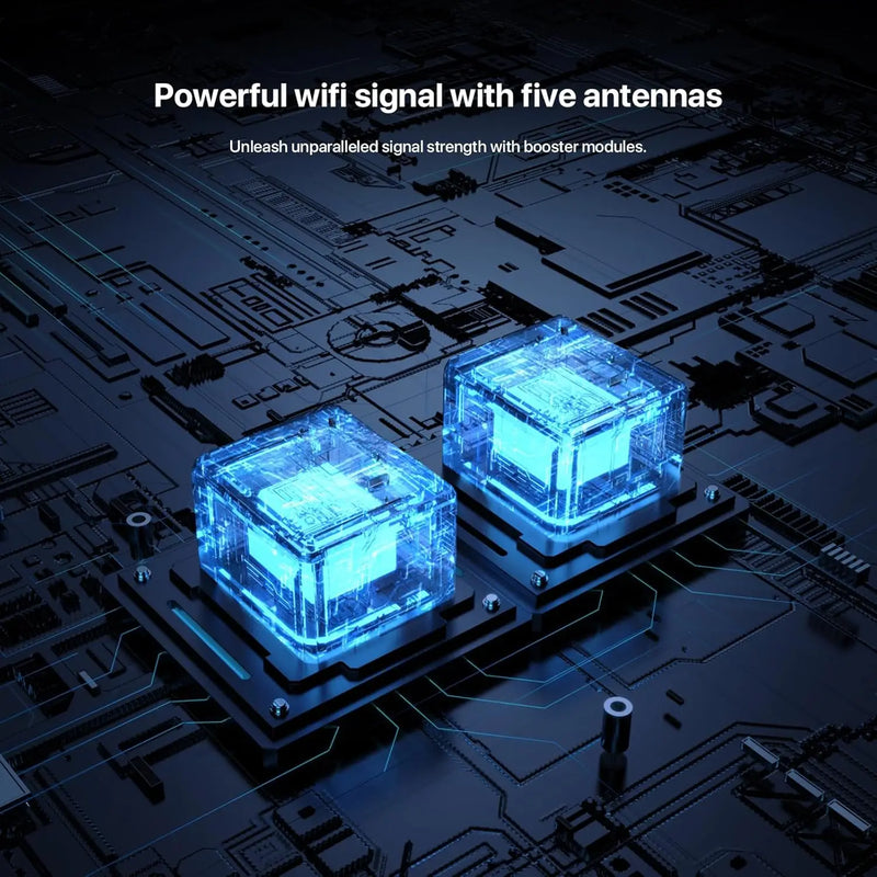 រ៉ោតទ័រផ្លូវការ Tenda AC10 ជំនាន់ Gigabit 2.4/5GHz WiFi 1167Mbps WiFi Repeater 128MB DDR3 High Gain 4 Antennas Network Extender