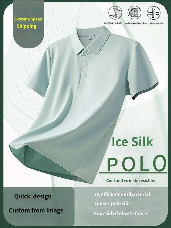 2026 Spring Summer New model Solona cotton polo shirt for corporate work attire with  team logo and patterned design