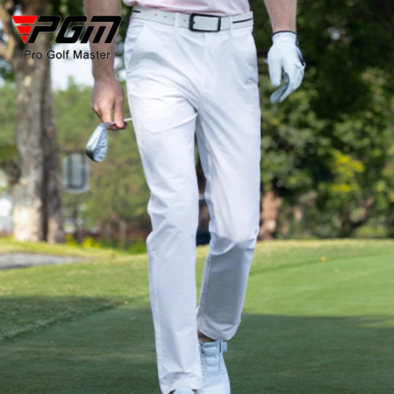 PGM Men Golf Pants Spring Summer Elastic Belt Sports Pant KUZ201
