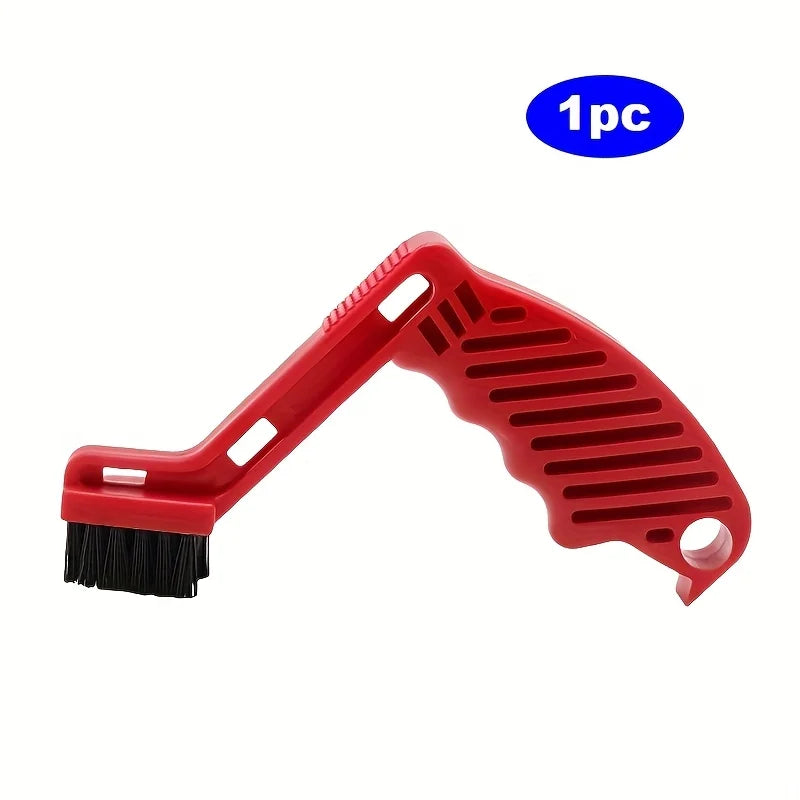 1pc Polishing Pad Cleaning Brush - Durable Nylon Bristles,Polishing Spur Tool Stain Cleaning Brush, for Polishing Pad Cleaning