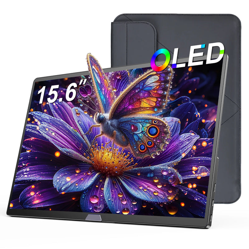 ម៉ូនីទ័រចល័ត UPERFECT UColor O2 Pure ទំហំ 15.6 អ៊ីញ 4K 3456*2160P 100% DCI-P3 500Nits សម្រាប់ការិយាល័យ សម្រាប់កុំព្យូទ័រ កុំព្យូទ័រយួរដៃ ទូរស័ព្ទ XBox PS5