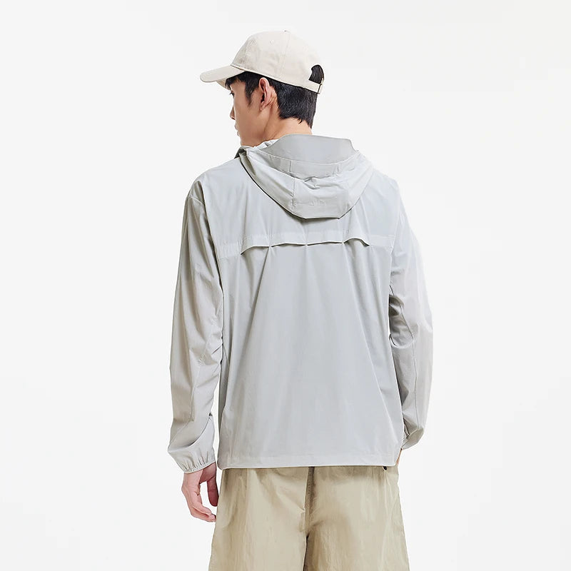 Semir Mens UV Jacket 2026 Hooded Cool Feeling Breathable Tops Outdoor Sports Fashion Casual Style Soft Comfortable
