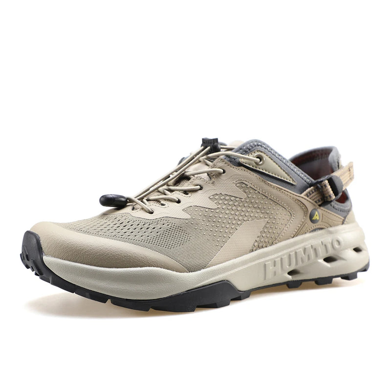 HUMTTO Barefoot Hiking Shoes Men's Summer Aqua Shoes Men Breathable Quick Drying Outdoor Sneakers Lightweight Beach Sandals Man
