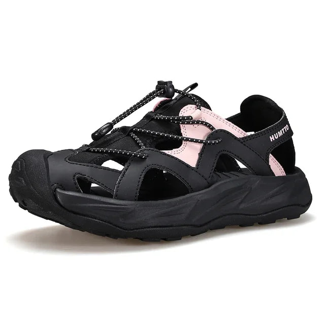 HUMTTO Summer Women Sandals Quick Dry Beach Shoes for Woman Breathable Ladies Luxury Designer Outdoor Sport Aqua Sneakers Womens