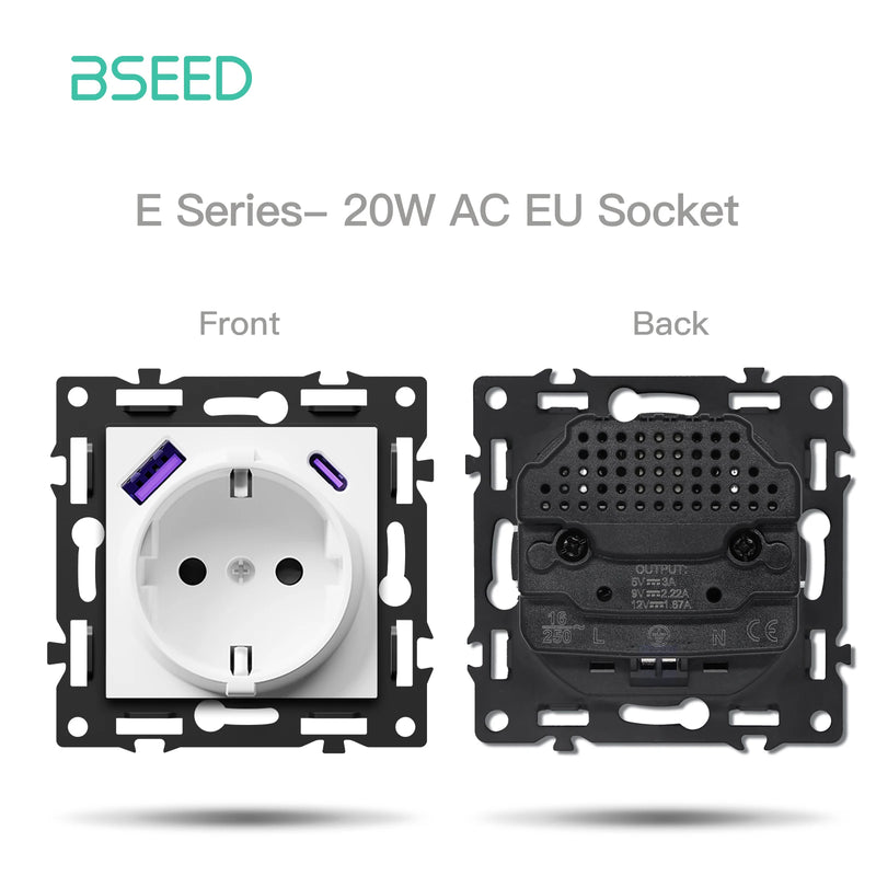 BSEED Smart Zigbee Thermostat Floor Heating/Boiler/Water Module Part Thermostat Controller Glass Frame Need Gateway APP Control