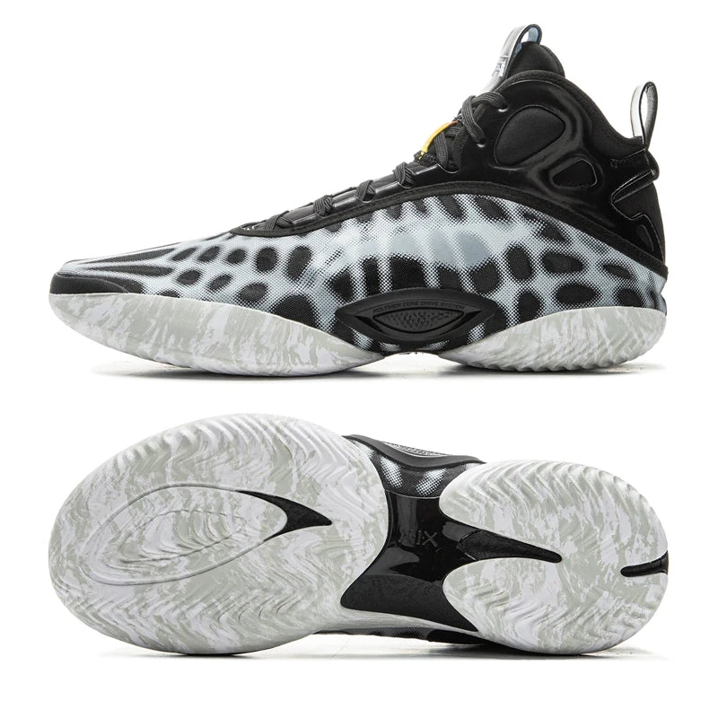 Li-Ning Men's YUSHUAI XIX Professional Basketball Shoes SYNCHRO-ADJUST SYSTEM LiNing Sports Competition Shoes Sneakers ABAV005
