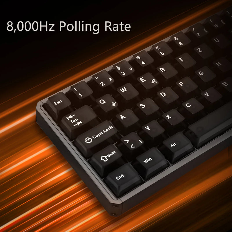 Akko MOD68 HE Keyboard ISO UK/DE/FR Layout 65% Magnetic Switch Rapid Trigger 0.005mm 8K ARGB Custom Gaming Mechanical Keyboard