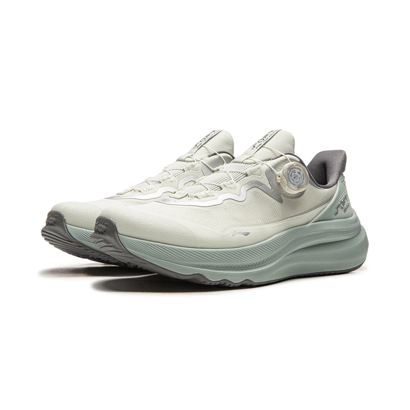 ស្បែកជើងកីឡា Li-Ning Unisex SOFT GO MAX 2 COMFOAM MAX Cushion កែងក្រាស់ រចនាបថទាន់សម័យ ស្បែកជើងដើរធម្មតា AGLW131