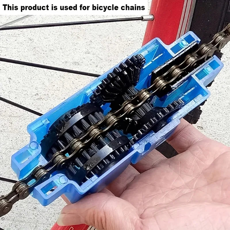 1pc Portable Bikec Chain Cleaner, Mountain Road Bike Motorcycle Chain Washing Tool Sprocket Cleaning Tool.Chain Cleaner