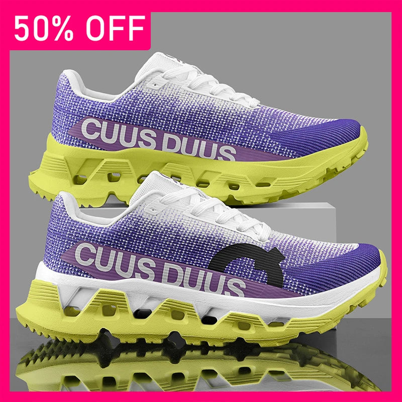Men Sports Shoes Summer New Comfortable Running Shoes Breathable Lightweight Mesh Anti Slip Soft Sole Fitness Sneakers Men