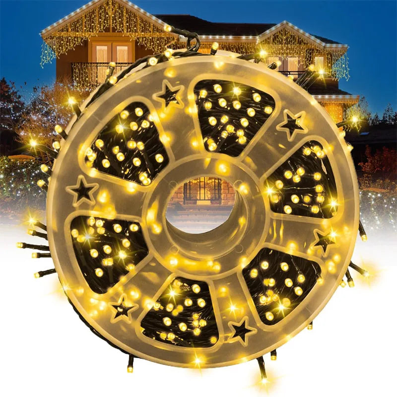 Fairy Lights String Lights with Remote Control 8 Modes Waterproof Wire Light for Patio Yard Trees Christmas Party Lighting