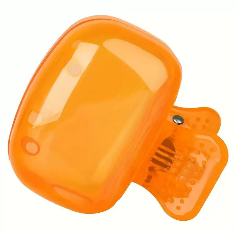 5pcs Household Toothbrush Storage Clip - Portable Travel Toothbrush Dust Protective Cap - Storage Box Portable Toothbrush Head