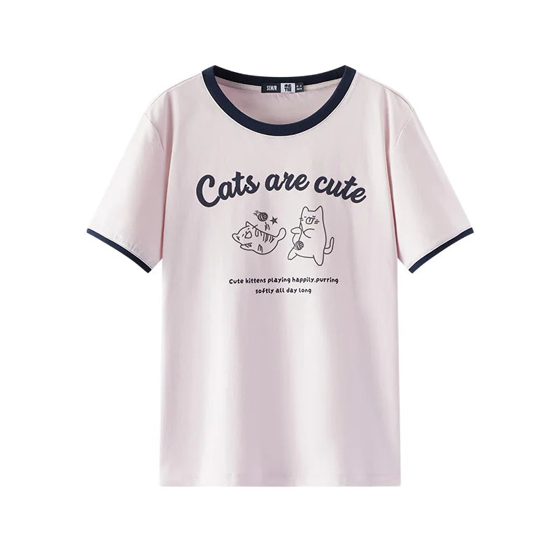 Semir Women Tshirt Pattern Moisture Wicking Quick Dry Antibacterial Cute Casual Pullover 2026 Summer Fashion Top