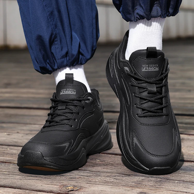 Men's casual sneakers spring summer breathable light racing outdoor running shoes fashion students soft sole speed sports shoes