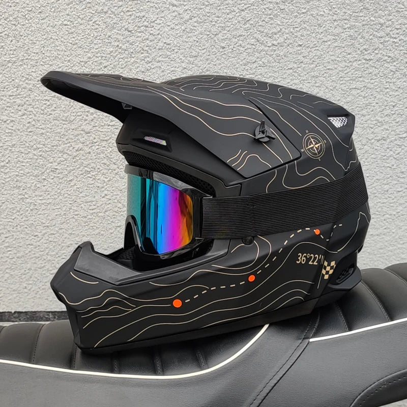 DOT approves ORZmotorcycle helmet children off-road helmet bike downhill AM DH cross helmet capacete motocross casco capacitance