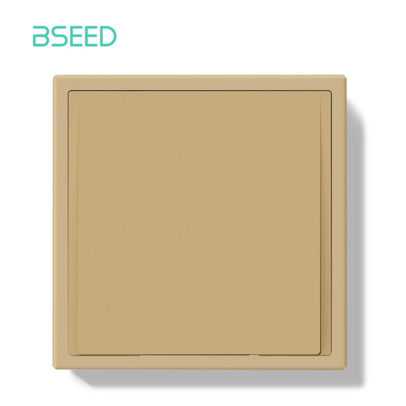 Bseed E Series Cable Wire Exit Plate Wall Outlet Cable Management Cover with Punch Holes Plastic Frame for TV/Speaker Wires