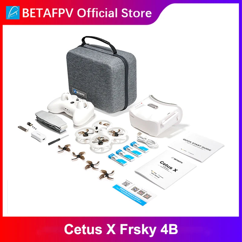 BETAFPV Cetus X FPV Kit Brushless FPV Quadcopter ឧទ្ធម្ភាគចក្រ RC ប្រណាំងក្នុងផ្ទះ យន្តហោះ RC