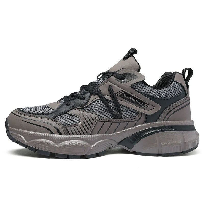 Unisex Sports Shoes Trendy Mesh Breathable Summer Running Shoes New Thick Soled Non Slip Comfortable Versatile Tennis Shoes