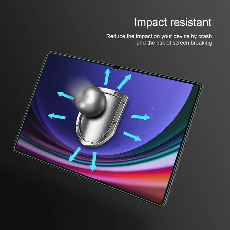 NILLKIN For Samsung Galaxy S10 Ultra HD Tempered Glass For Tab S9 Ultra / S9+ Handwriting Anti-fingerprint Explosion-proof Glass