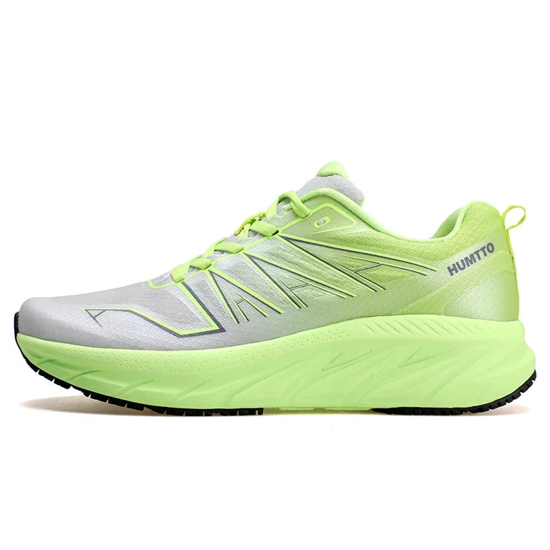 HUMTTO Running Shoes Cushioning Trainers Man Breathable Gym Sneakers for Men Black Luxury Designer Marathon Men's Sports Shoes