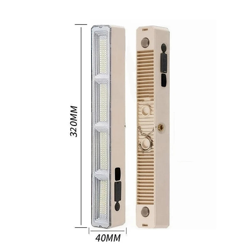 22-42cm Portable Camping Lamp Rechargeable Magnetic Light with Hooks High Brightness Flash Light for Car Repair Outdoor Lighting