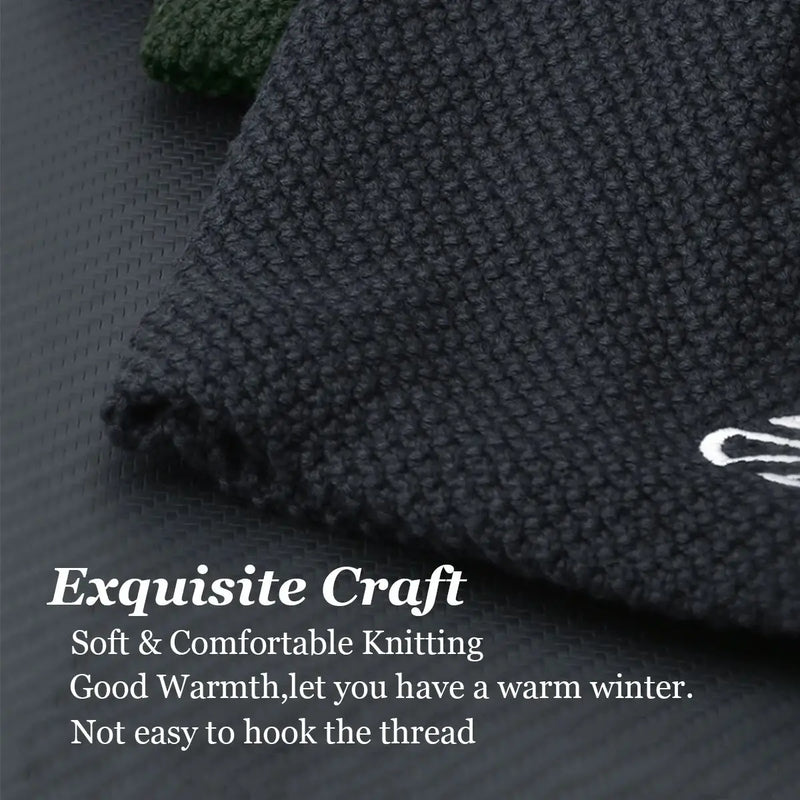 Winter Personality Hats Knit Cap Outdoor Sports Cycling Cold Cap Hat Headgear Warm In The Fall and Winter Thickened Windproof