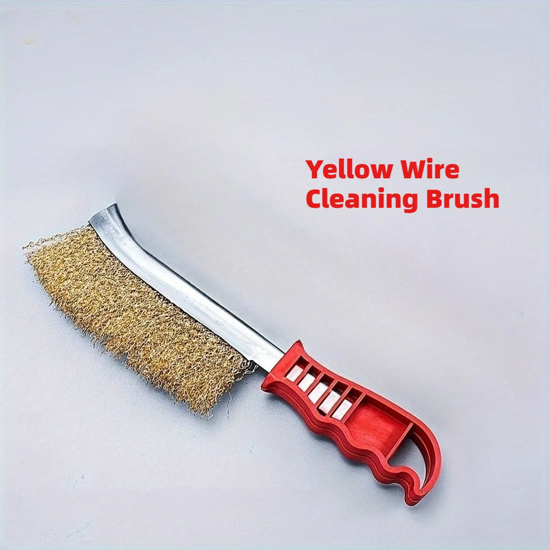 Multi-functional Knife-Type Wire Brushes,Rust Removal Wire Brushes Rust Removal Cleaning Brushes,Motorcycle cleaning brush